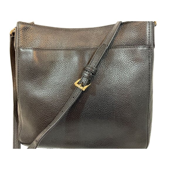 Michael Kors Medium Saffiano Leather Zip Tote Bag Black Pockets in & out - Picture 5 of 15